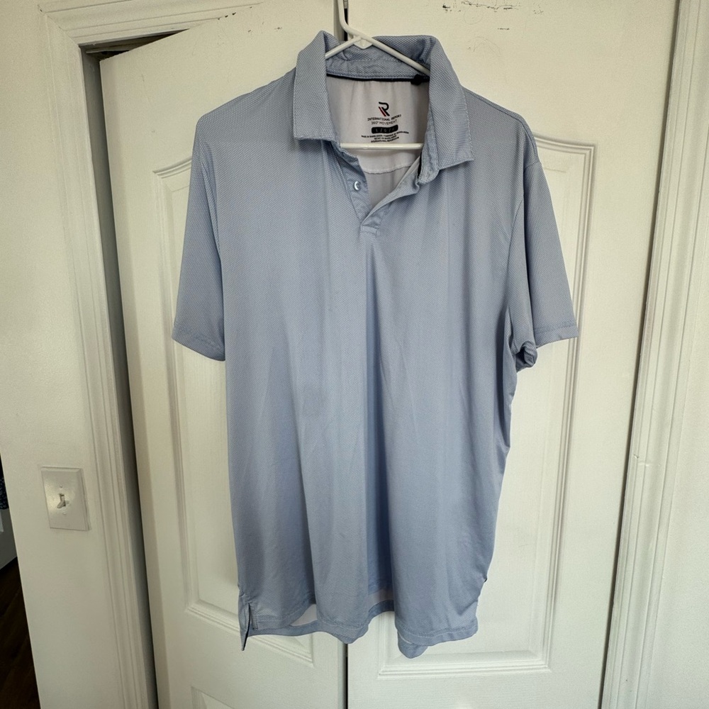 Men's Blue Polo Shirt